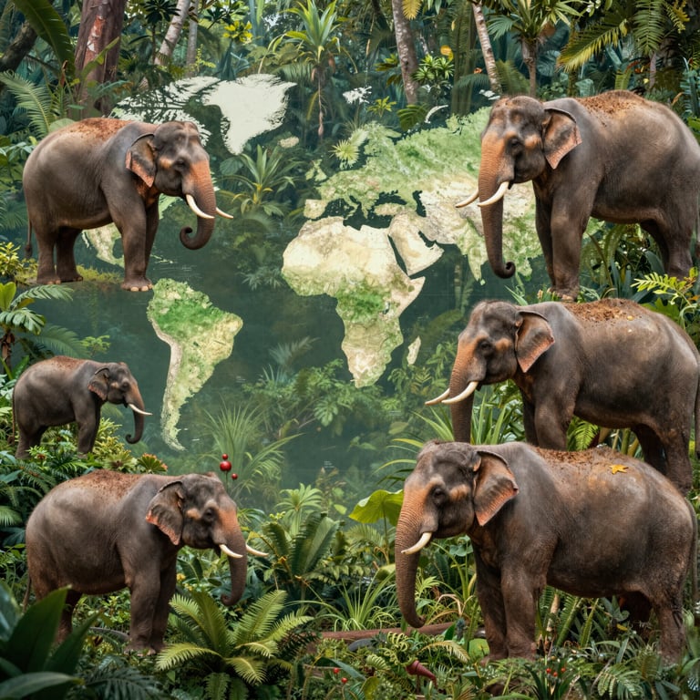 Iniziative Globali per Preservare l'Habitat degli Elefanti e Proteggere la Fauna Selvatica