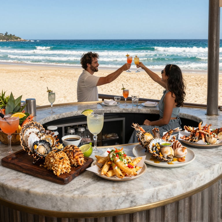 Top Reviews of 12 Rocks: Premier Australian Coast Beach Bar with Exquisite Cocktails and Seafood