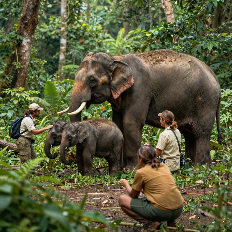 Iniziative Globali per Proteggere Habitat e Elefanti Selvatici dal Pericolo Estremo