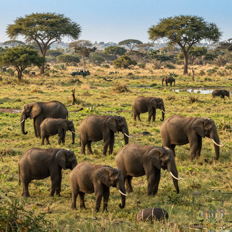 Elefantes en auge gracias a la conservación: victorias que protegen su hábitat natural