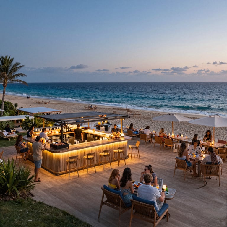Unwind at 12 Rocks: Premier Australian Beach Club with Nightlife Cocktails and Fresh Seafood