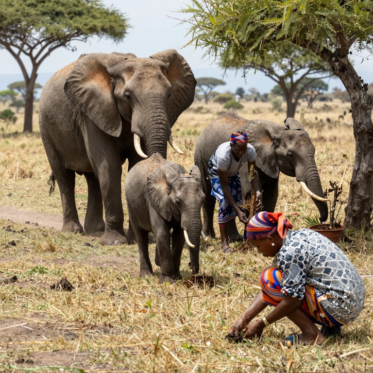 Salvare gli Elefanti: Azioni Quotidiane per la Conservazione e le Comunità Locali