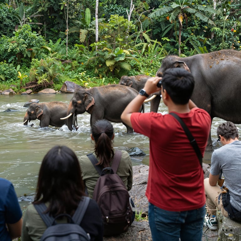 Osservare Elefanti Responsabilmente: Strategie per un Turismo Non Dannoso