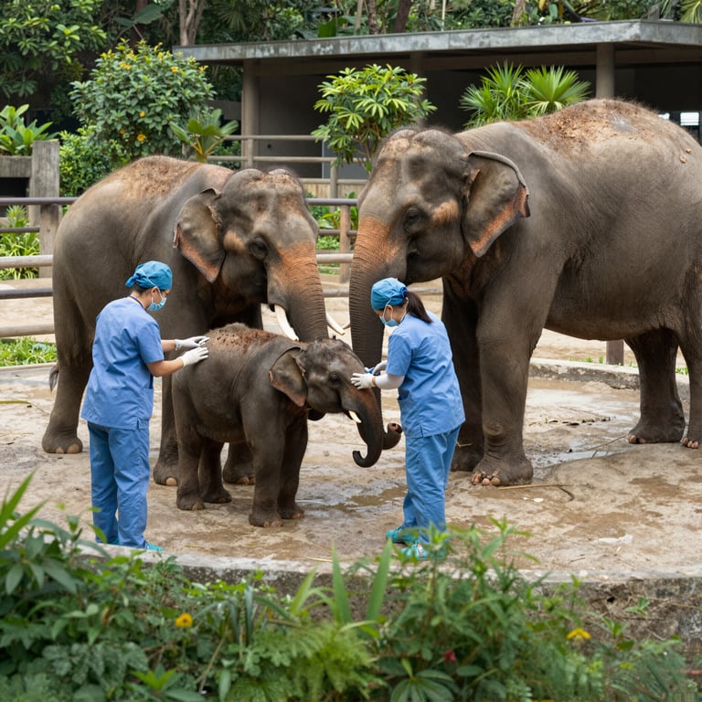 Centri di Conservazione: Salvaguardia e Riabilitazione degli Elefanti in Pericolo
