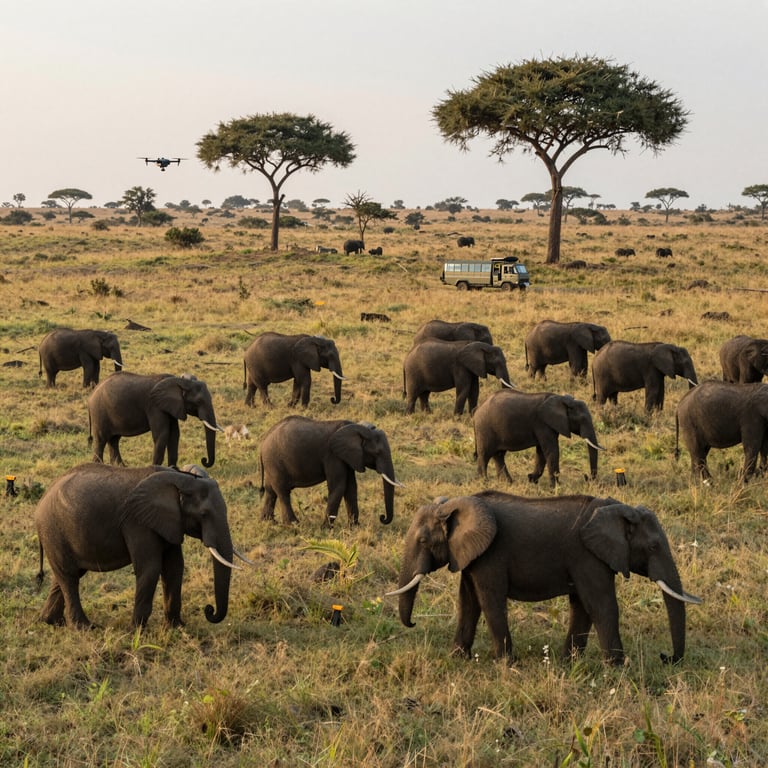 Come Monitorare e Proteggere le Mandrie di Elefanti con Efficacia