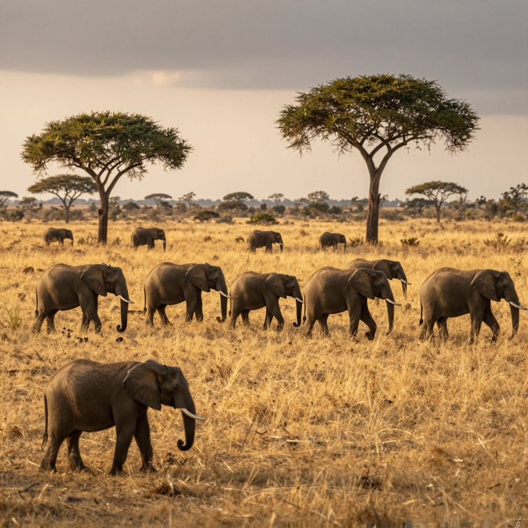 Scopri i metodi etici per osservare elefanti preservando la loro libertà naturale