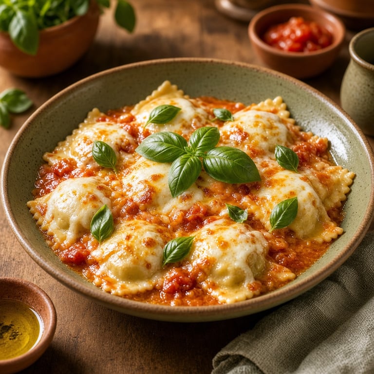 Ravioli uit de oven met mozzarella en 5 andere smaakvolle recepten