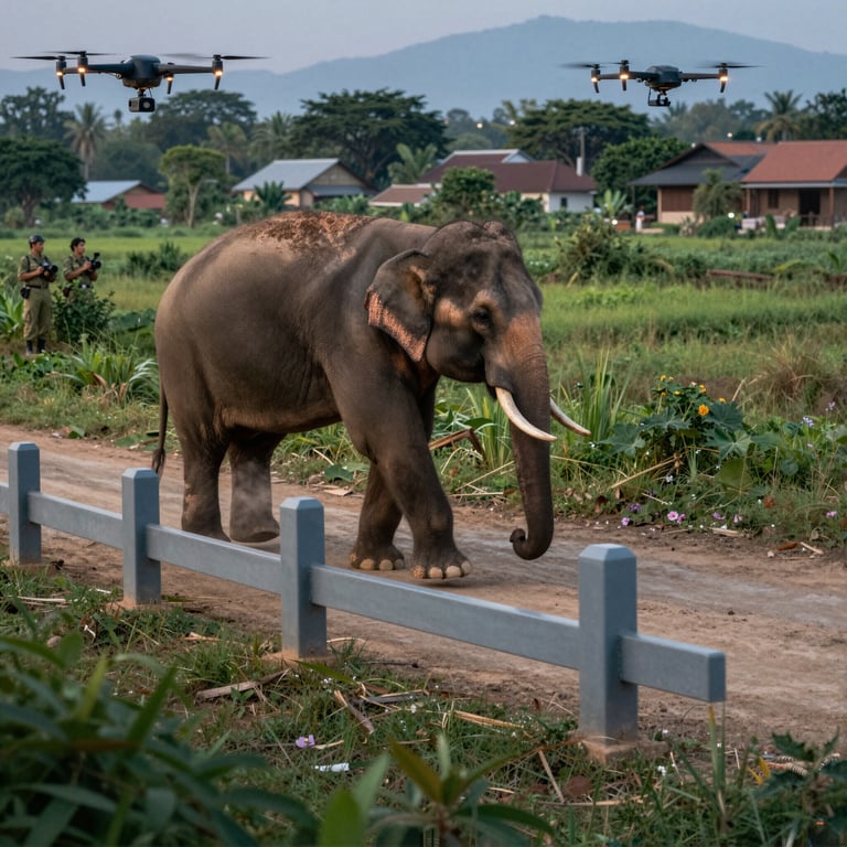 Ridurre i Conflitti Uomo-Elefante: Soluzioni Innovative per Coesistenza Pacifica e Sicura