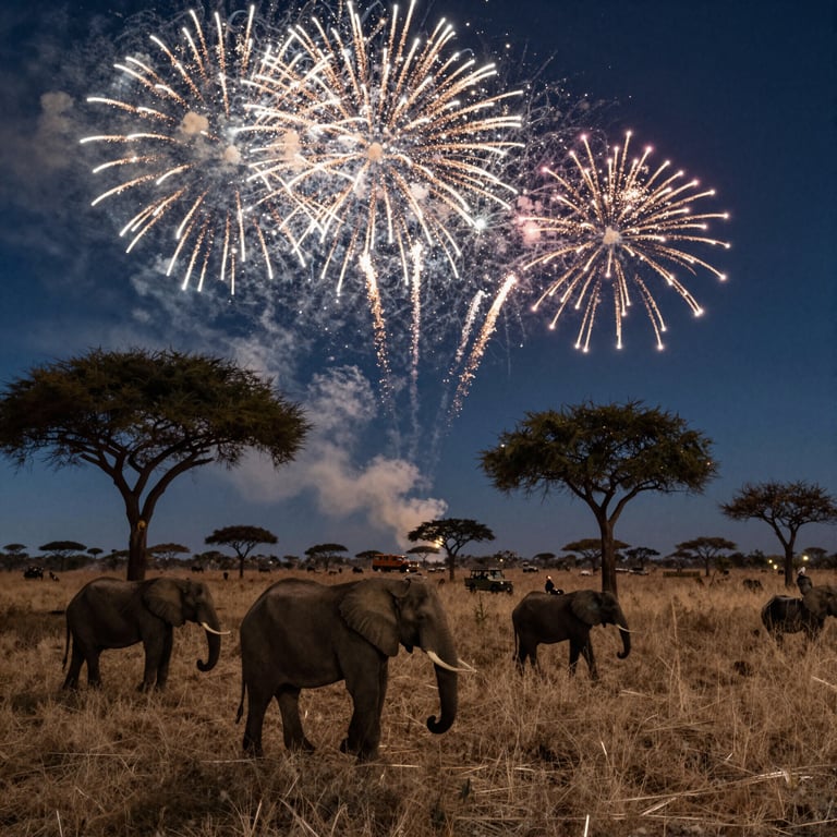 Fuochi d'Artificio come Arma Innovativa contro il Bracconaggio degli Elefanti in Tanzania