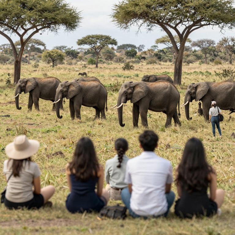 I modi etici per osservare elefanti senza causare danni
