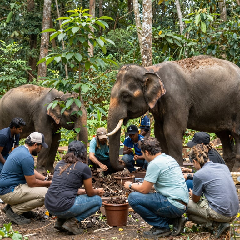 Iniziative Globali per Salvare e Conservare le Popolazioni di Elefanti