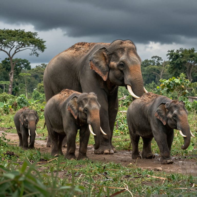 Le Minacce Imminenti agli Elefanti Asiatici in Pericolo nel 2026