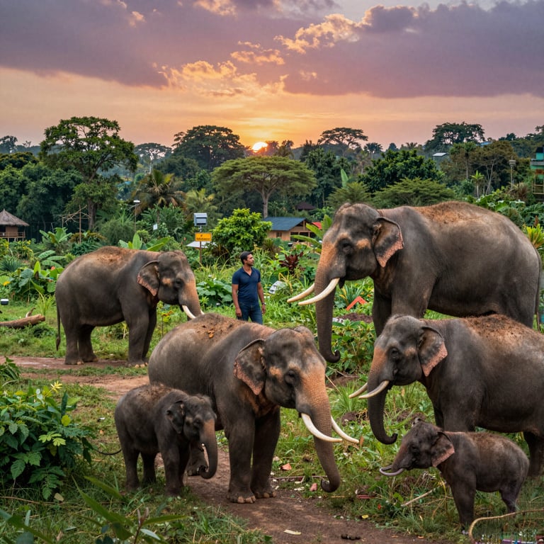 Strategie Avanzate contro Conflitti tra Umani ed Elefanti per una Convivenza Pacifica