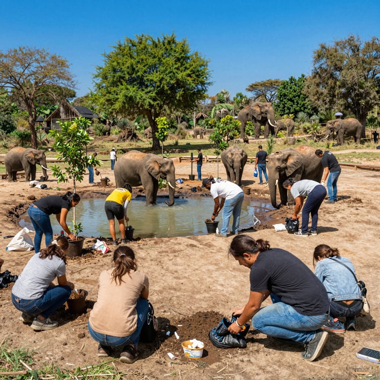 Azioni Quotidiane per Proteggere gli Elefanti: Partecipa alle Iniziative di Conservazione