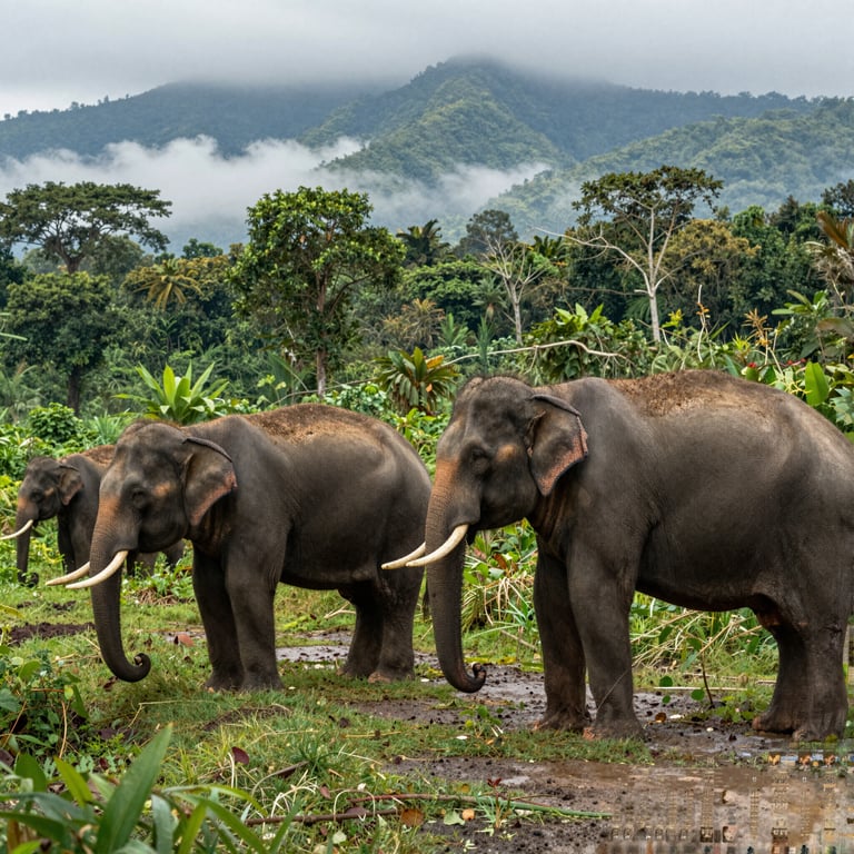 Prabowo Firma Direttiva Presidenziale per Proteggere la Popolazione Elefanti in Indonesia