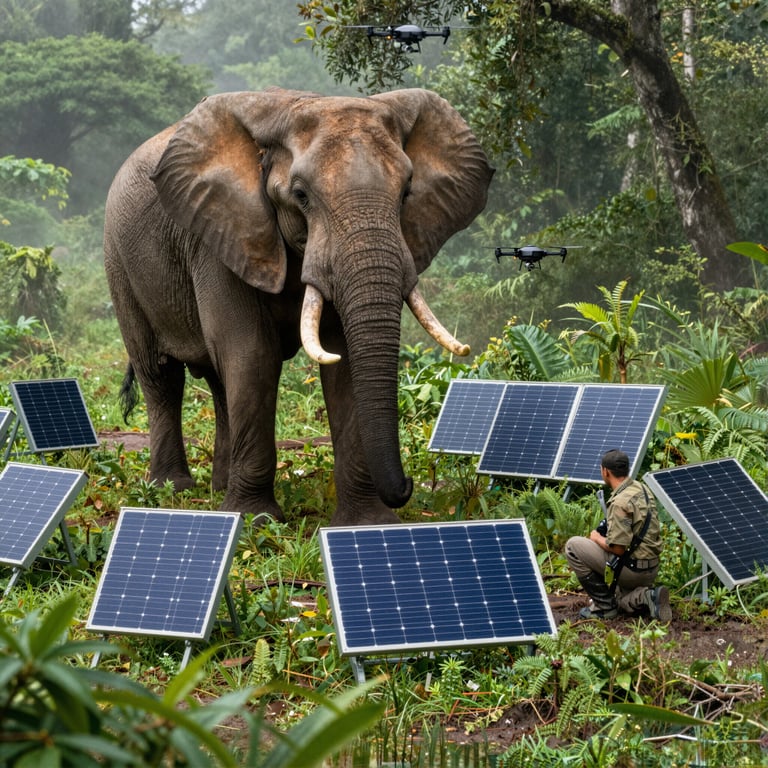 Strategie Innovative per Proteggere gli Elefanti della Foresta Africana