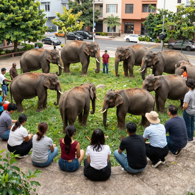 Idee Pratiche per Proteggere gli Elefanti nel Quartiere