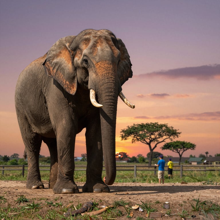 Iniziative Locali per Proteggere e Sostenergli Elefanti Quotidiani
