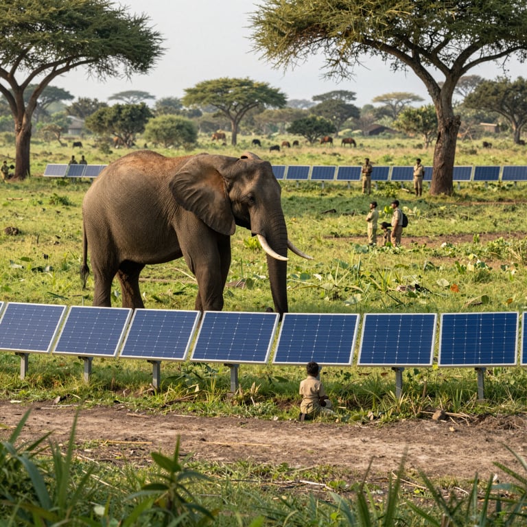 Soluzioni Innovative per Ridurre i Conflitti tra Uomini ed Elefanti e Favorire la Coesistenza