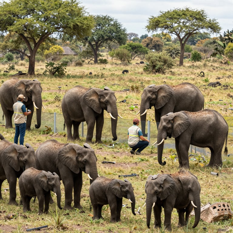 Iniziative di DSWF per Salvare le Popolazioni di Elefanti Africani