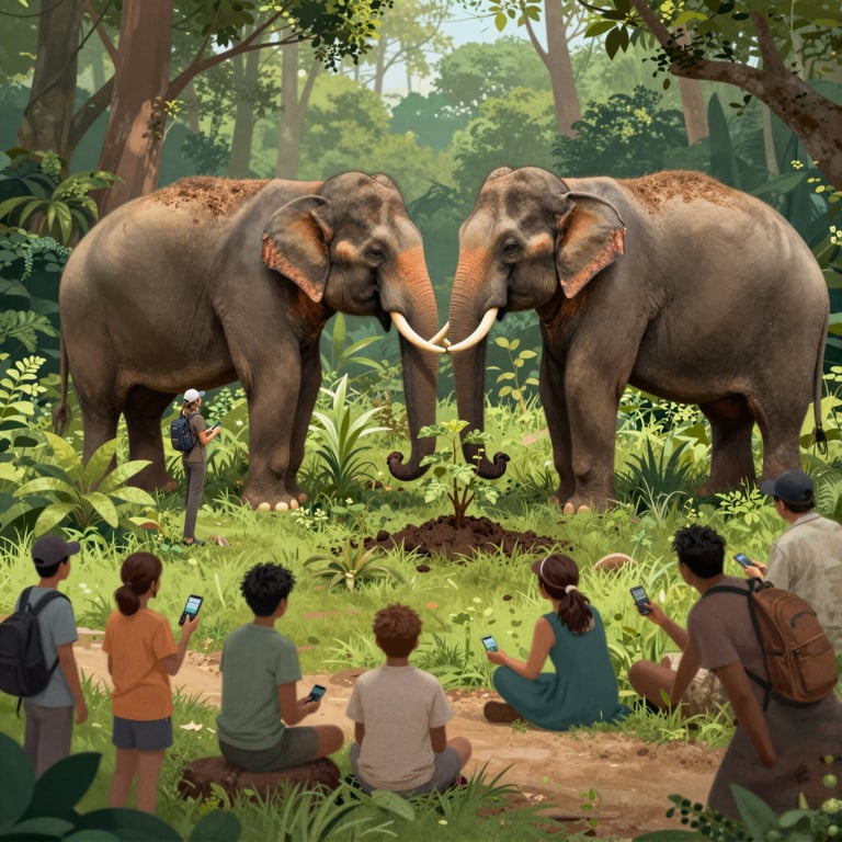 Elefanti in Pericolo: Iniziative Globali per Proteggerli dal Declino