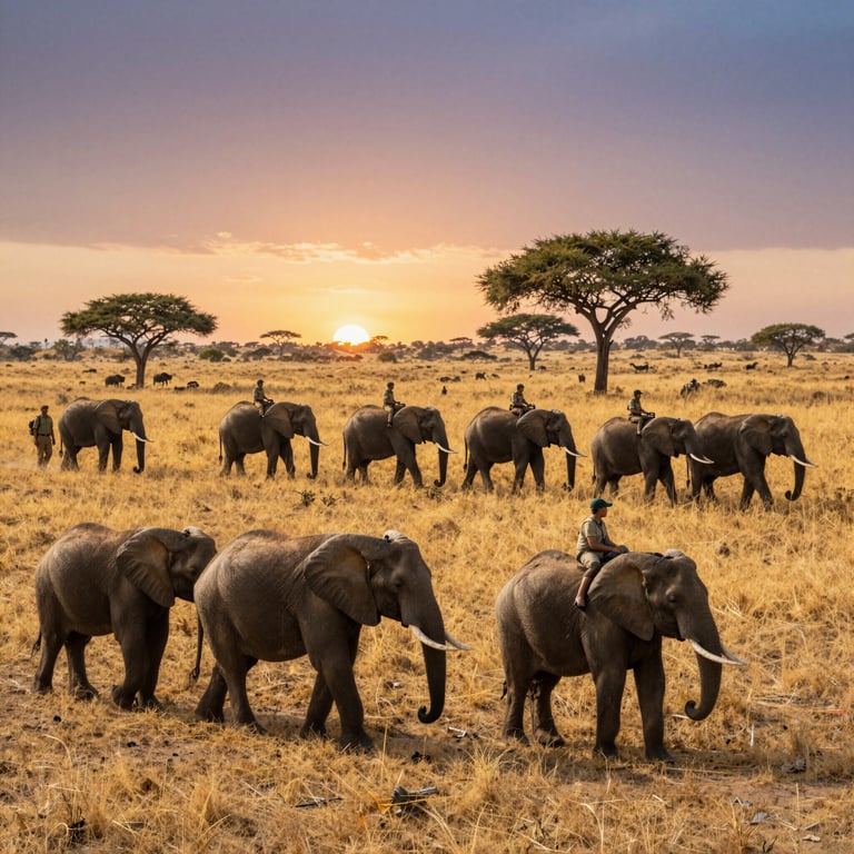 Iniziative Globali per Proteggere gli Elefanti Africani dal Bracconaggio