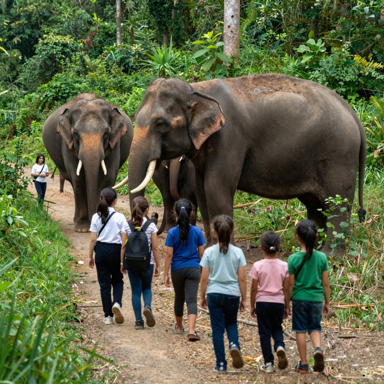 Scopri Strategie Responsabili per Avvistare Elefanti Proteggendo il Loro Habitat Naturale