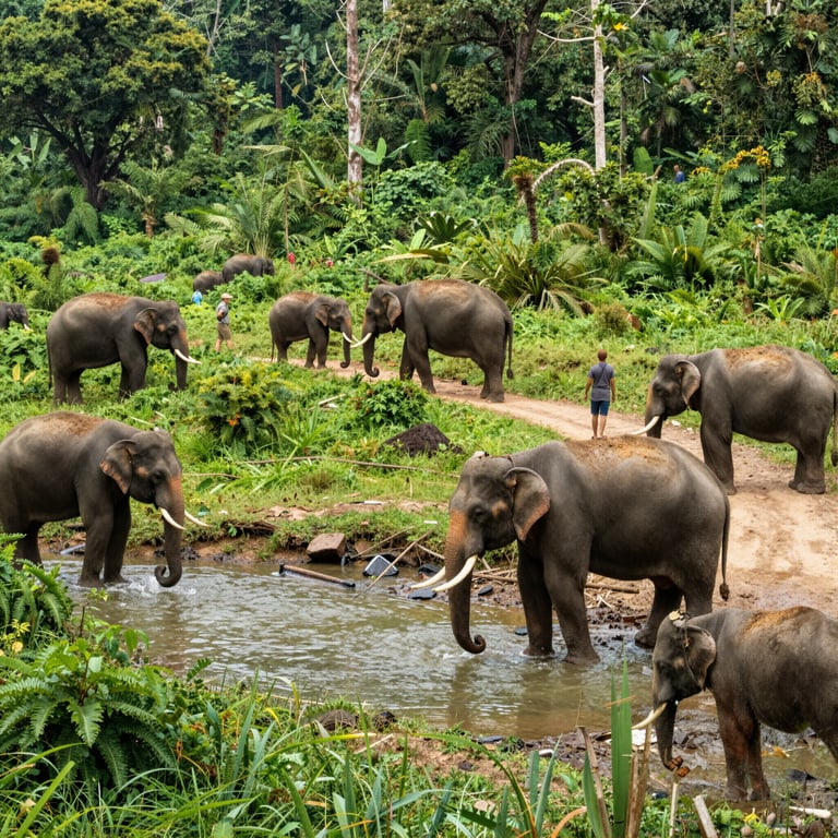 Iniziative per Salvare gli Elefanti e la Loro Habitat Naturale