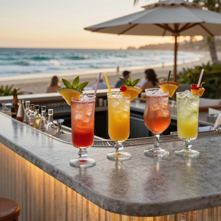 Unveiling 12 Rocks: Top Reviews of the Best Beach Club Cocktails on Australia's Coast