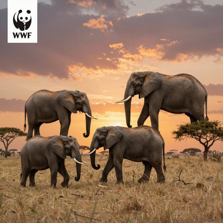 Iniziative WWF per la Conservazione e Salvaguardia degli Elefanti