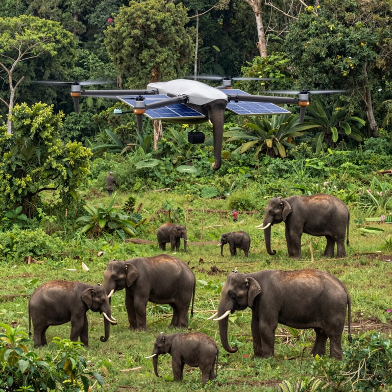 Strategie Innovative per Proteggere le Popolazioni di Elefanti