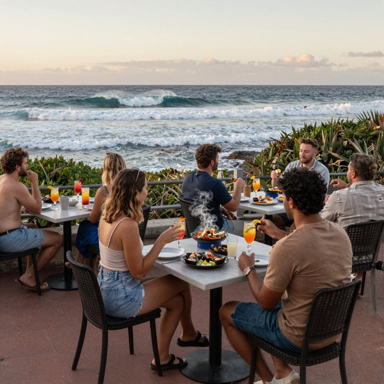 Coast Beach Bar Reviews: Discover Top Cocktails and Fresh Seafood at 12 Rocks Australia
