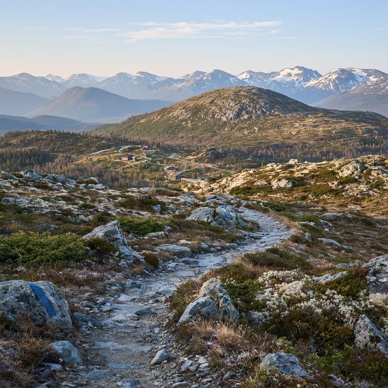 Tempelnatten turstier og kart: slik planlegger du turen