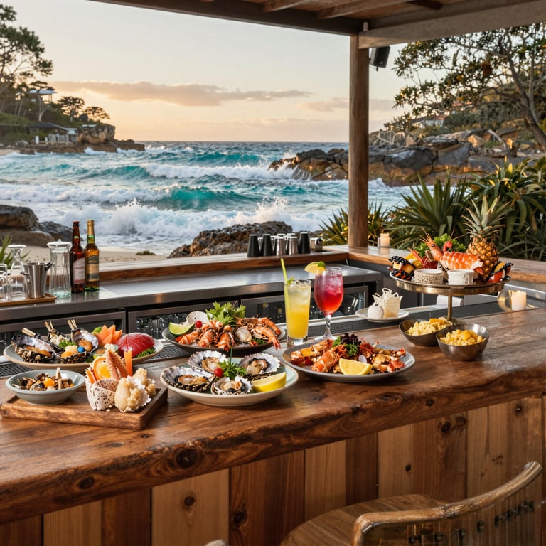 Discover 12 Rocks Beach Bar: Australia's Premier Coastal Club for Cocktails and Seafood