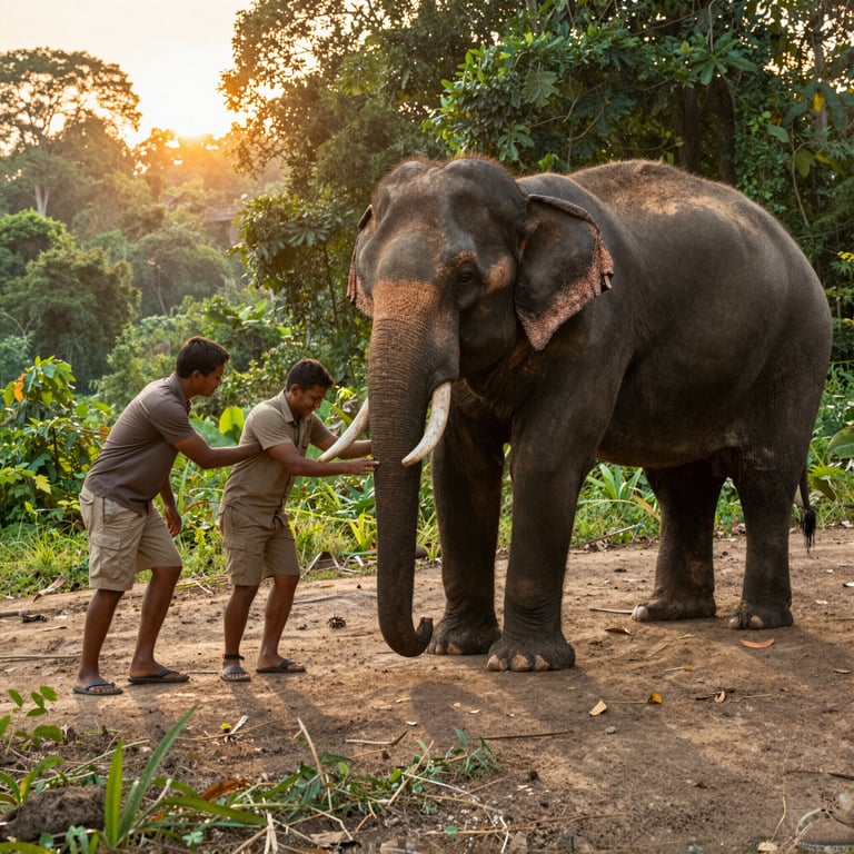 L'Impegno Quotidiano per Salvare gli Elefanti Asiatici in Thailandia