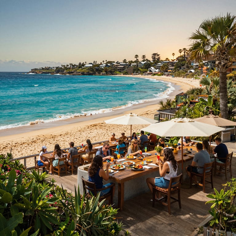 Discover Coastal Australia's Best Beach Bars at 12 Rocks with Signature Cocktails and Seafood