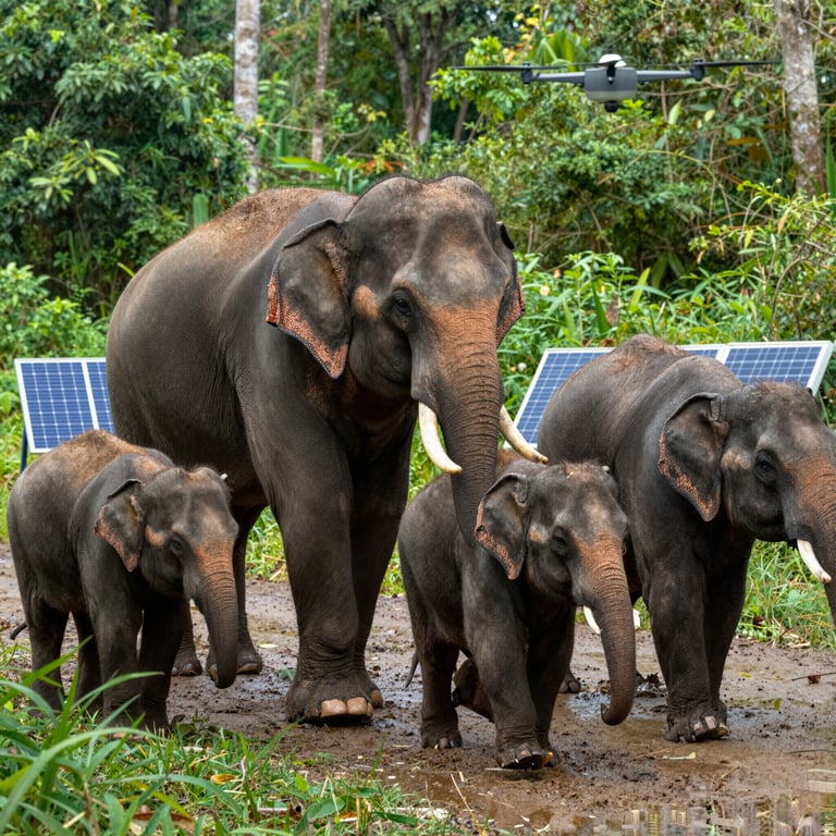 L'Indonesia Avanza nella Protezione degli Elefanti con Iniziative Innovative
