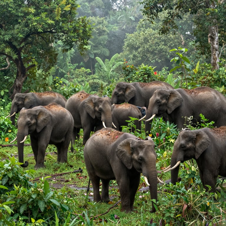 Iniziative Vincenti per Proteggere gli Elefanti delle Foreste Africane Oggi