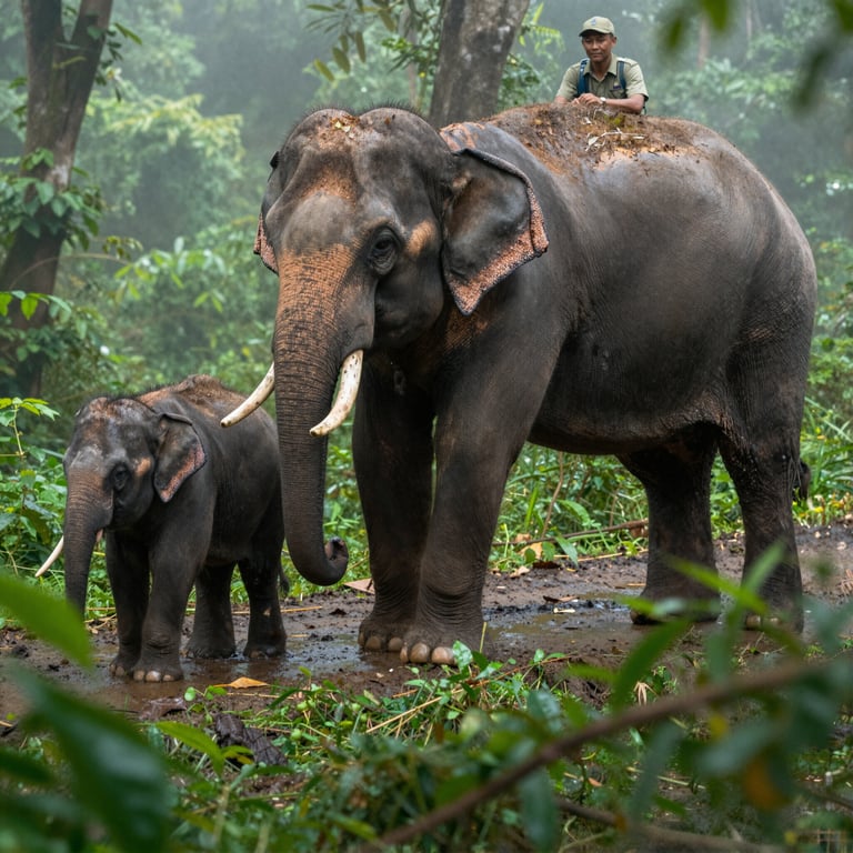 Come stiamo salvando gli elefanti forestali rarissimi del Vietnam dalla scomparsa