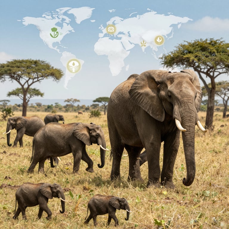 Iniziative Globali per Salvare gli Elefanti dalla Estinzione nel 2026