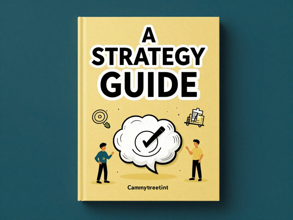 A strategy guide book cover