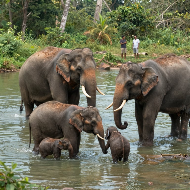 Modi responsabili per ammirare elefanti in libertà senza minacciare la loro conservazione