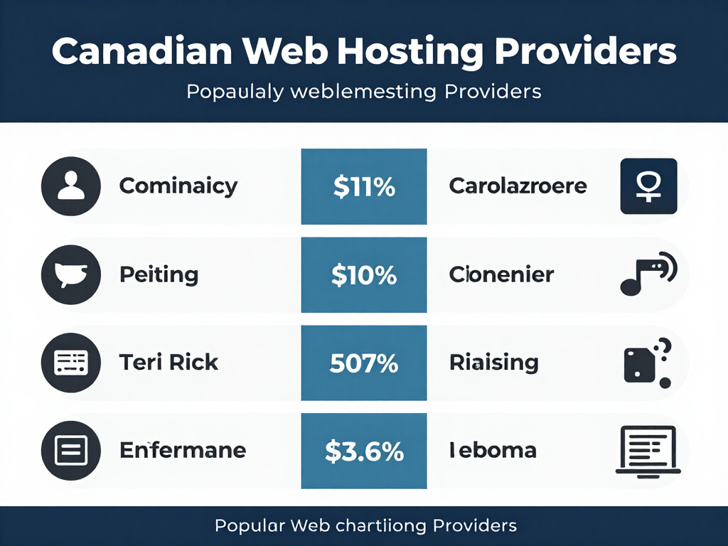 A graph showing the results of a web hosting comparison