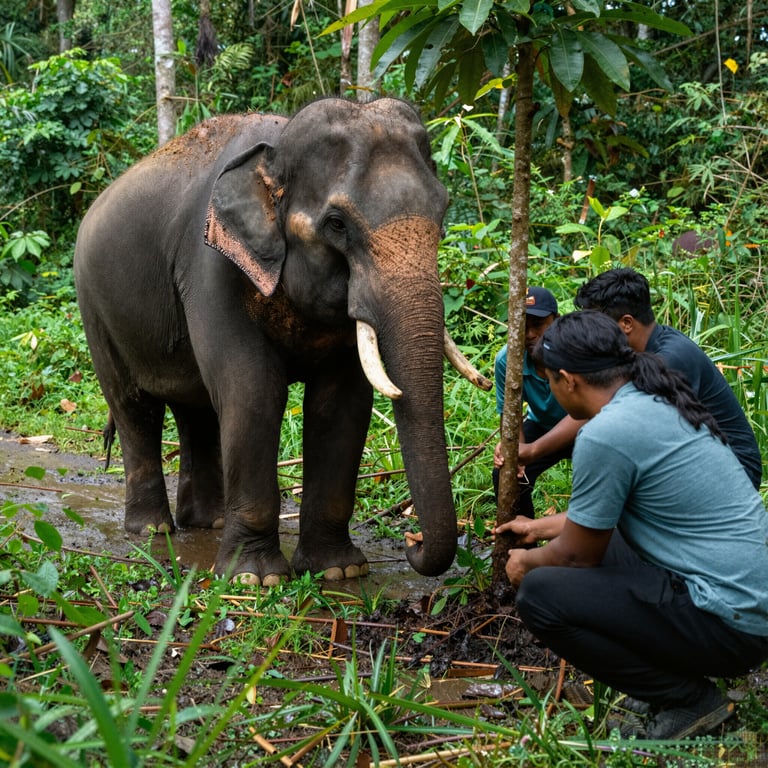 Come Salviamo gli Elefanti Forestali Rari del Vietnam con Impegno Quotidiano