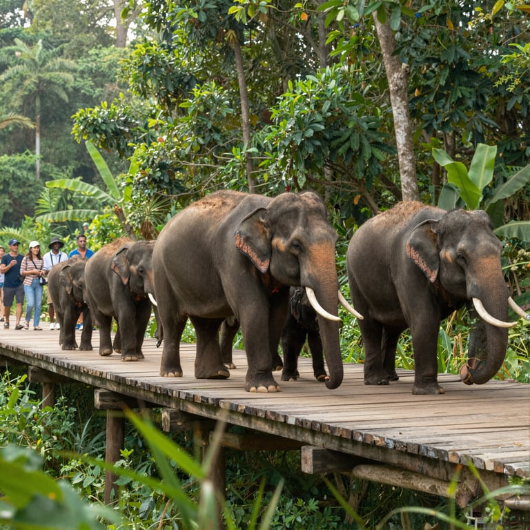 Il Turismo Sostenibile: Chiave per la Salvaguardia degli Elefanti Asiatici