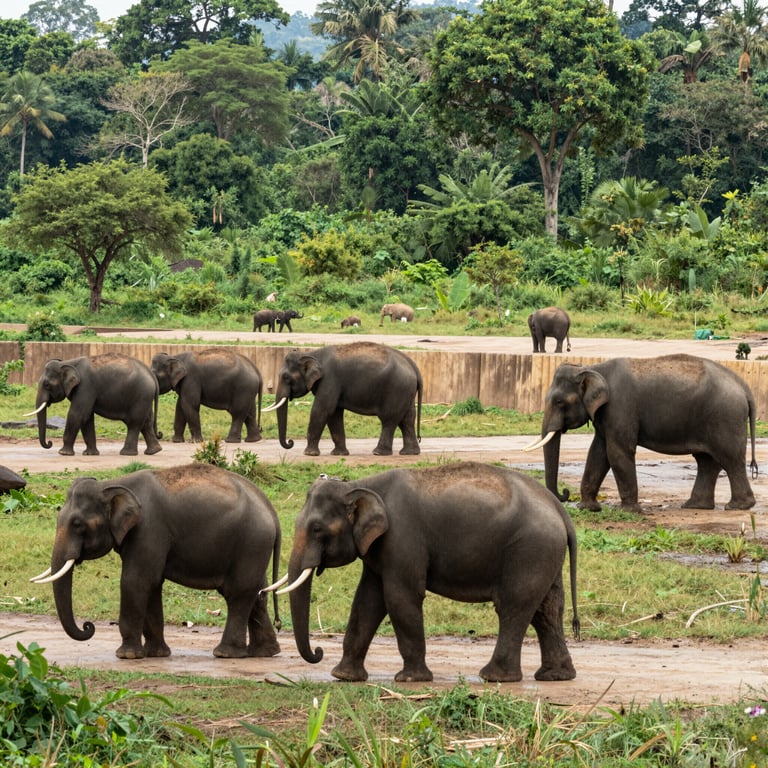 Protezione degli Habitat Elefantini: Iniziative per Salvaguardare Specie in Pericolo