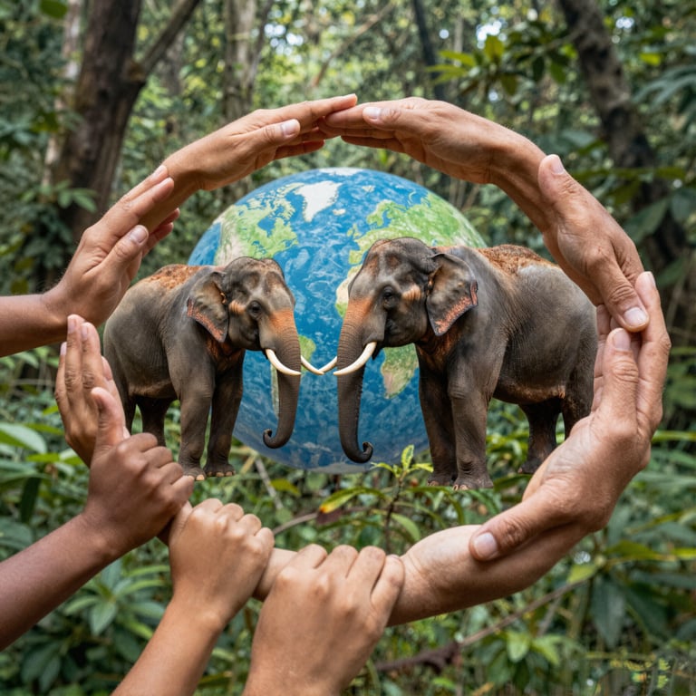 Prevenire il Bracconaggio: Campagne Globali per Salvare gli Elefanti Endangerati