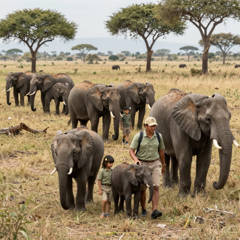 Proteggere gli elefanti asiatici dalle pericoli critici con azioni decisive immediate