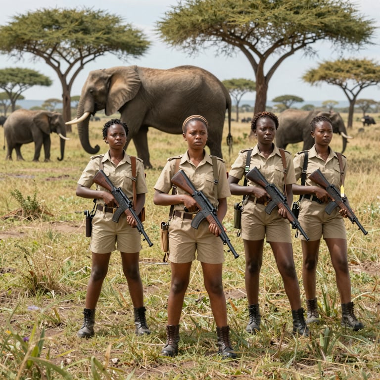 Le eroiche donne di Akashinga: custodi della savana contro il bracconaggio degli elefanti