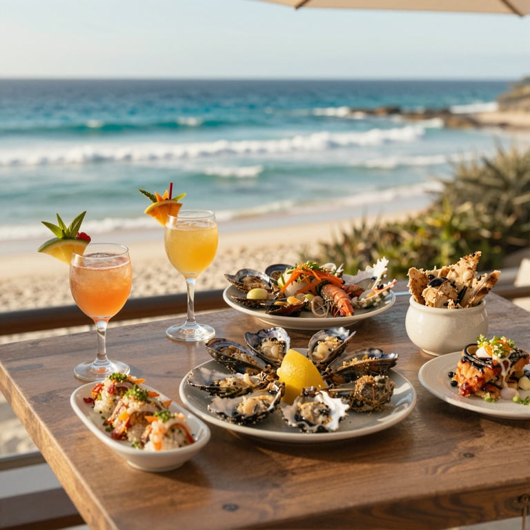 Savor Premier Australian Coastal Cocktails and Seafood at Elite 12 Rocks Beach Club